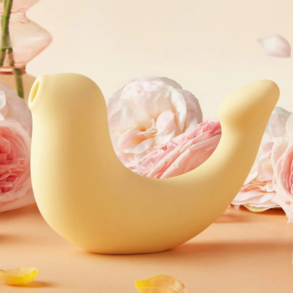 Желтый вибростимулятор G-spa для G-точки и клитора Желтый вибростимулятор G-spa для G-точки и клитора