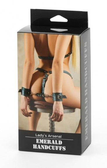 Изумрудные наручники Emerald Handcuffs Изумрудные наручники Emerald Handcuffs