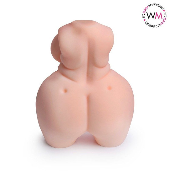 Телесный мастурбатор в форме пышного женского полуторса Телесный мастурбатор в форме пышного женского полуторса
