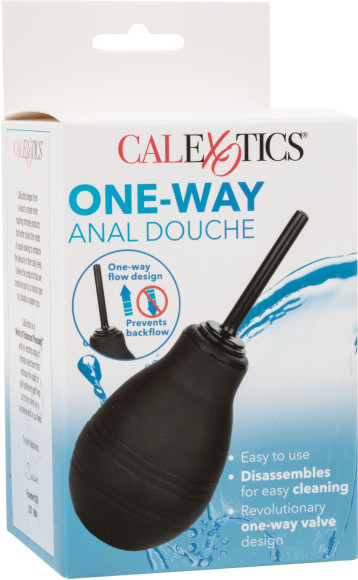 Черный анальный душ One-Way Anal Douche Черный анальный душ One-Way Anal Douche
