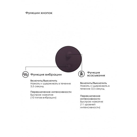 Фиолетовый вакуум-волновой массажер с двойной стимуляцией Irresistible Mythical Фиолетовый вакуум-волновой массажер с двойной стимуляцией Irresistible Mythical