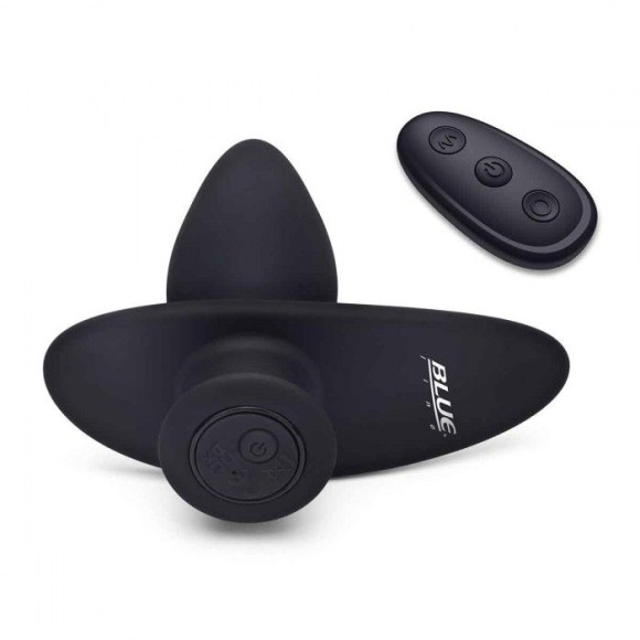 Черный анальный виброплаг для простаты Impaler - 14 см. Черный анальный виброплаг для простаты Impaler - 14 см.