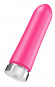 Розовая перезаряжаемая вибропуля VeDO Bam - 9,7 см.