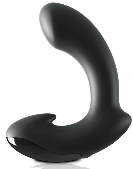 Черный вибромассажер простаты Ultimate Silicone P-Spot Massager Черный вибромассажер простаты Ultimate Silicone P-Spot Massager