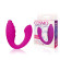 Ярко-розовый изогнутый вибромассажер Ярко-розовый изогнутый вибромассажер