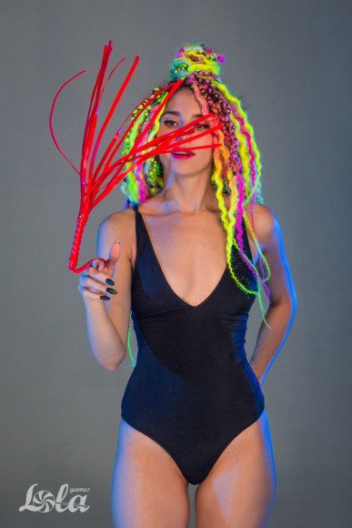 Красная плеть Party Hard Risque - 63,5 см. Красная плеть Party Hard Risque - 63,5 см.