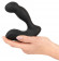 Черный вибростимулятор простаты RC Prostate Massager - 13,1 см.