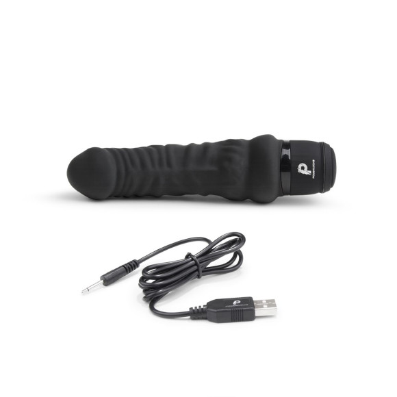 Черный вибратор-реалистик 6 Realistic Vibrator - 17 см. Черный вибратор-реалистик 6 Realistic Vibrator - 17 см.