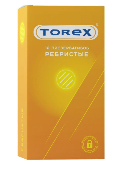Текстурированные презервативы Torex Ребристые - 12 шт. Текстурированные презервативы Torex Ребристые - 12 шт.