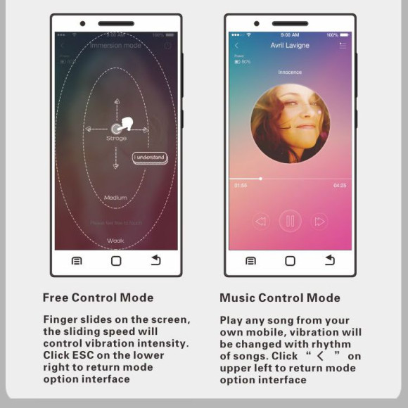 Лиловые вагинальные шарики Elvira с управлением через смартфон Лиловые вагинальные шарики Elvira с управлением через смартфон