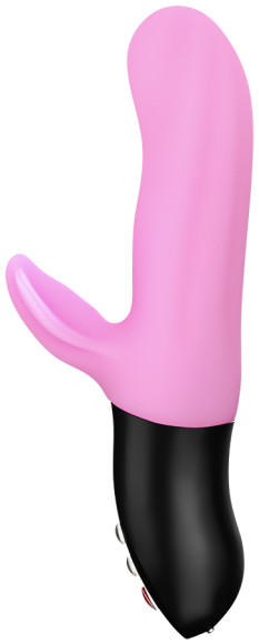 Нежно-розовый пульсатор с клиторальным лепестком Bi Stronic Fusion - 21,5 см. Нежно-розовый пульсатор с клиторальным лепестком Bi Stronic Fusion - 21,5 см.