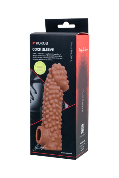 Насадка на фаллос с бугорками Cock Sleeve 004 Size L - 17,6 см. Насадка на фаллос с бугорками Cock Sleeve 004 Size L - 17,6 см.