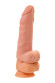 Телесная удлиняющая фаллическая насадка - 16 см. Телесная удлиняющая фаллическая насадка - 16 см.