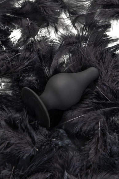 Черная анальная втулка Spade XS - 6,5 см. Черная анальная втулка Spade XS - 6,5 см.