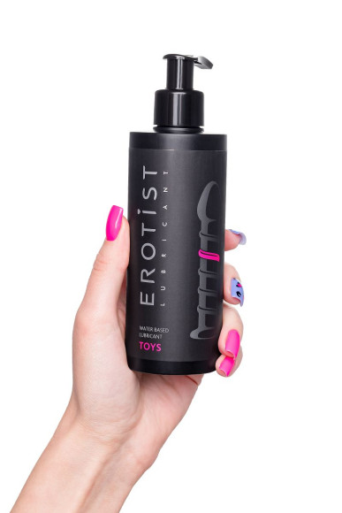 Лубрикант на водной основе Erotist Toys для использования с игрушками - 250 мл. Лубрикант на водной основе Erotist Toys для использования с игрушками - 250 мл.
