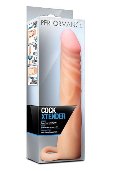 Телесная насадка на пенис Cock Xtender - 17,7 см. Телесная насадка на пенис Cock Xtender - 17,7 см.