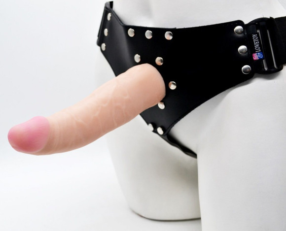 Пояс-трусики с 2 насадками Exotic-Alice - 18 и 10,5 см. Пояс-трусики с 2 насадками Exotic-Alice - 18 и 10,5 см.