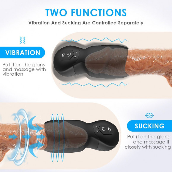 Красный мастурбатор Trainer Sucking & Vibration