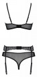 Пикантный комплект белья Zinnia с поясом для чулок