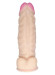 Реалистичный гигантский фаллоимитатор на присоске - 28,5 см. Реалистичный гигантский фаллоимитатор на присоске - 28,5 см.