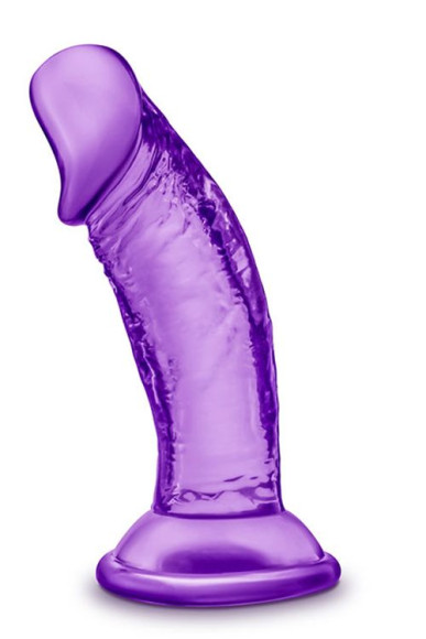 Фиолетовый фаллоимитатор на присоске SWEET N SMALL 4INCH DILDO - 11,4 см. Фиолетовый фаллоимитатор на присоске SWEET N SMALL 4INCH DILDO - 11,4 см.