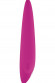 Перезаряжаемый ярко-розовый мини-вибратор D5 - 14,5 см.