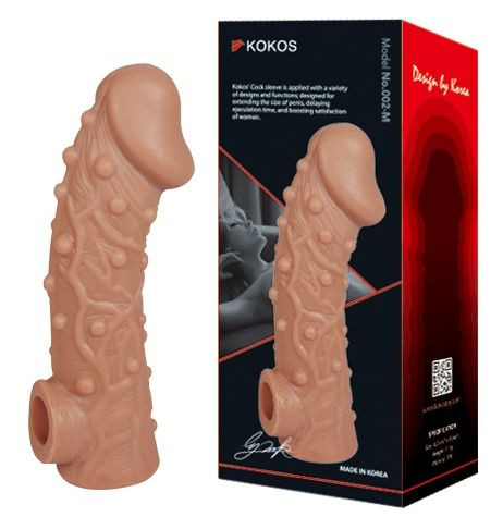 Телесная насадка на фаллос с отверстием для мошонки Cock Sleeve 002 Size M - 15,6 см. Телесная насадка на фаллос с отверстием для мошонки Cock Sleeve 002 Size M - 15,6 см.
