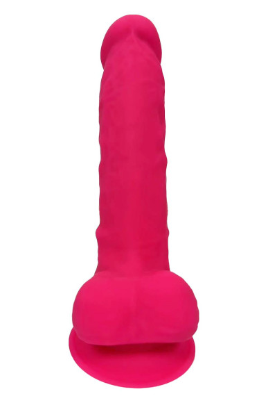 Розовый фаллоимитатор Dildo With Balls 7Inch - 17,7 см. Розовый фаллоимитатор Dildo With Balls 7Inch - 17,7 см.