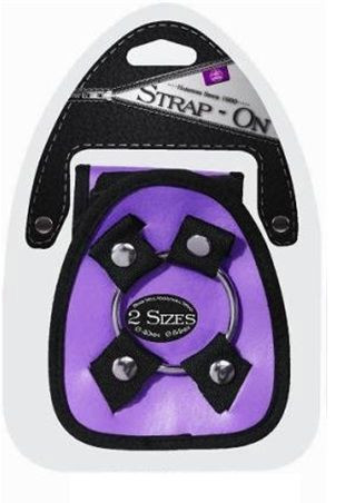 Фиолетовые трусики для страпона 