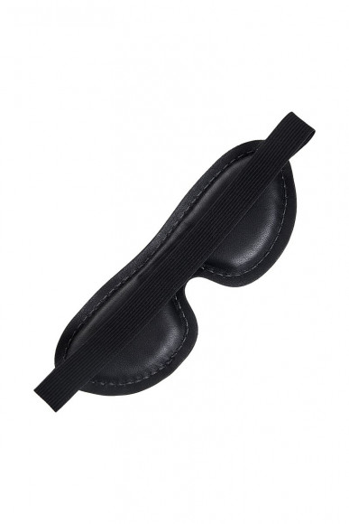 Черная мягкая закрытая маска на глаза Черная мягкая закрытая маска на глаза