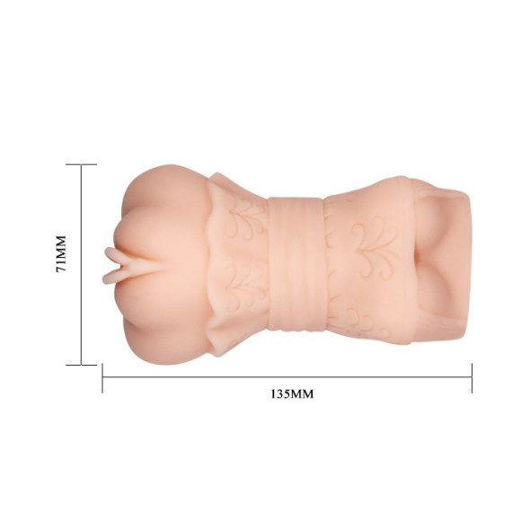 Мастурбатор в виде женской фигурки с эффектом смазки Мастурбатор в виде женской фигурки с эффектом смазки