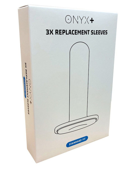 Набор из 3 стандартных сменных рукавов для мастурбатора Onyx Набор из 3 стандартных сменных рукавов для мастурбатора Onyx