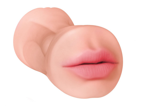 Двусторонний мастурбатор Goddess of Love - вагина и ротик Двусторонний мастурбатор Goddess of Love - вагина и ротик