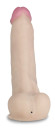 Телесный перезаряжаемый вибратор-реалистик из неоскин - 22,5 см. Телесный перезаряжаемый вибратор-реалистик из неоскин - 22,5 см.