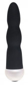 Черный вибратор Fashion Succubi Wavy Wand - 14,5 см.