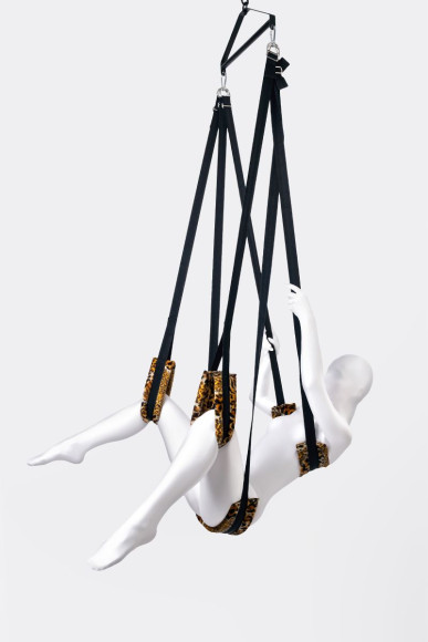 Черно-леопардовые секс-качели Anonymo Черно-леопардовые секс-качели Anonymo