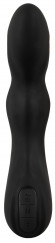 Черный вибратор-электростимулятор для точки G - 20,2 см.