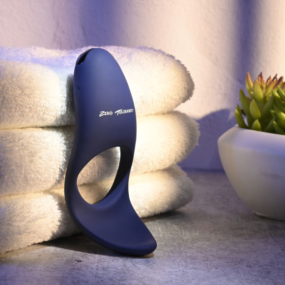 Синее эрекционное виброкольцо Cup ’Em Синее эрекционное виброкольцо Cup ’Em