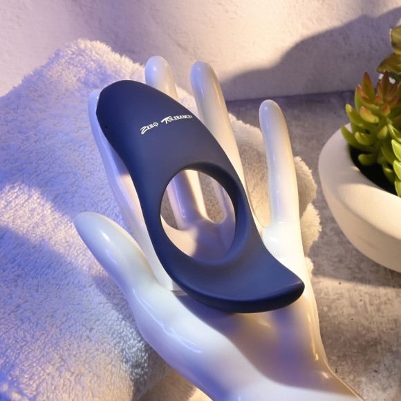 Синее эрекционное виброкольцо Cup ’Em Синее эрекционное виброкольцо Cup ’Em