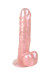Розовый перламутровый фаллоимитатор Keshi - 19 см. Розовый перламутровый фаллоимитатор Keshi - 19 см.