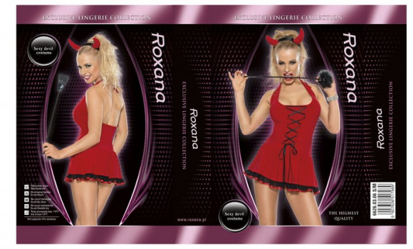 Костюм прелестной дьяволицы из 2 предметов