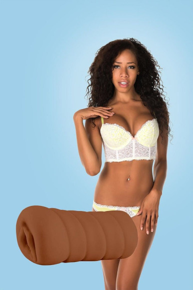 Коричневый мастурбатор-вагина Brianna Коричневый мастурбатор-вагина Brianna