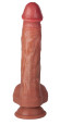 Реалистичный вибромассажёр с нагревом, вращением, возвратно-поступательными движениями и пультом ДУ - 22 см. Реалистичный вибромассажёр с нагревом, вращением, возвратно-поступательными движениями и пультом ДУ - 22 см.