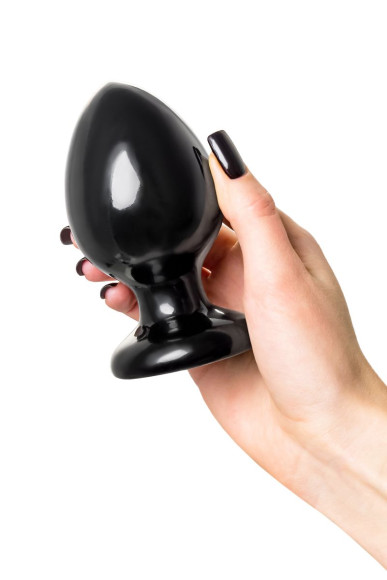 Черная анальная втулка Cetus α - 11,5 см. Черная анальная втулка Cetus α - 11,5 см.