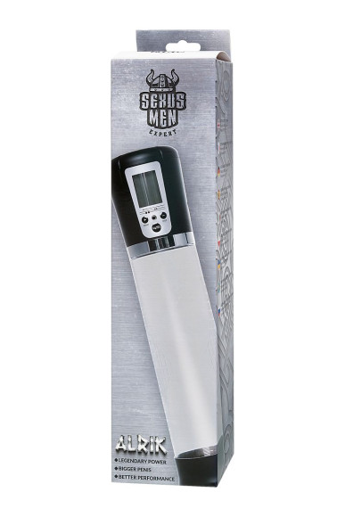 Прозрачная автоматическая помпа для пениса Alrik Прозрачная автоматическая помпа для пениса Alrik