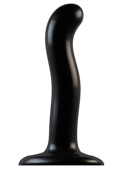 Черный фаллоимитатор-насадка Strap-On-Me P&G spot Dildo size S - 16,4 см. Черный фаллоимитатор-насадка Strap-On-Me P&G spot Dildo size S - 16,4 см.