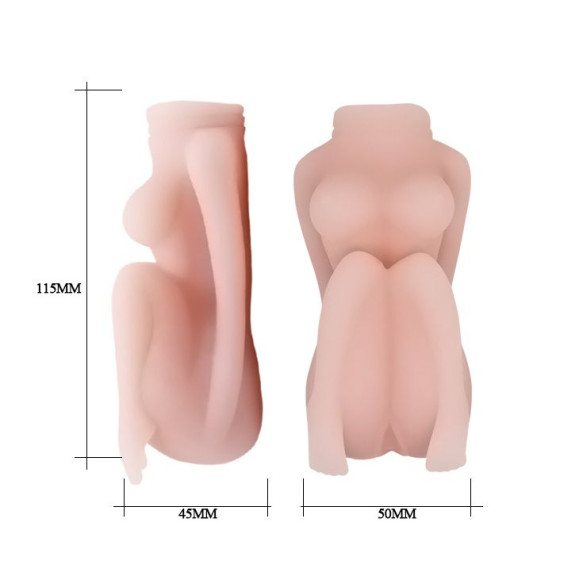 Тугой мастурбатор в виде женской фигурки Тугой мастурбатор в виде женской фигурки