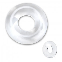 Плотное толстое прозрачное кольцо на пенис