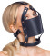 Черный намордник с кляпом-шаром Head Harness With A Gag Черный намордник с кляпом-шаром Head Harness With A Gag