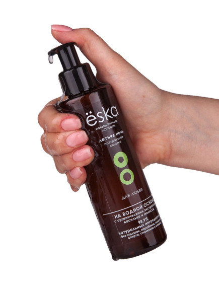 Натуральный лубрикант на водной основе Ёska Летняя ночь - 200 мл. Натуральный лубрикант на водной основе Ёska Летняя ночь - 200 мл.